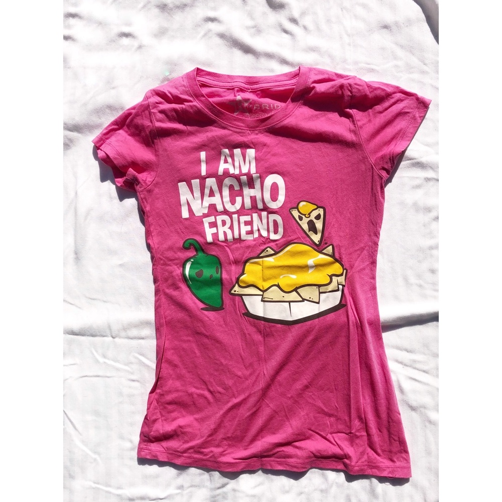 Pink Nacho T Shirt